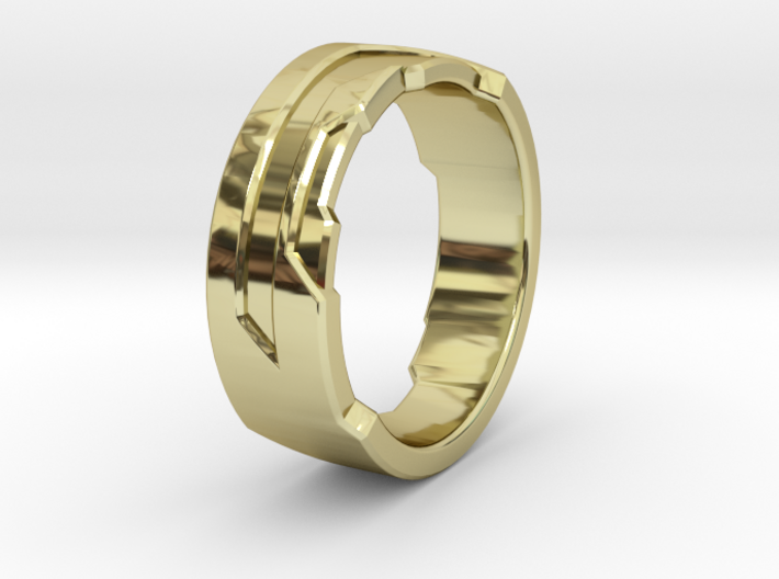 Ring Size L 3d printed