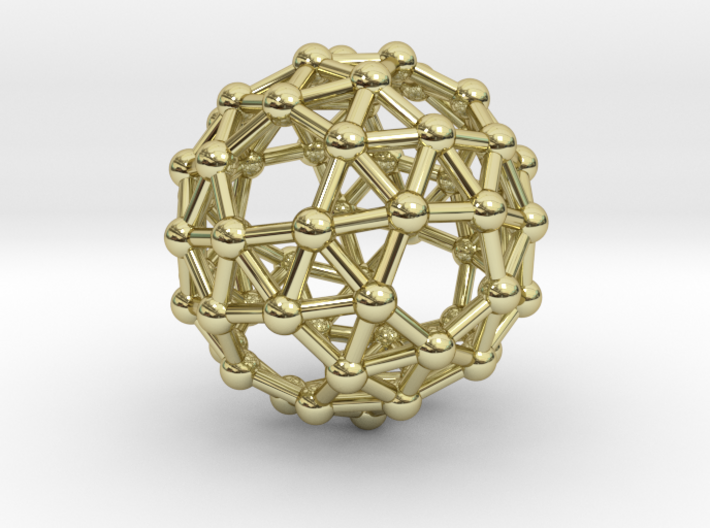Snub Dodecahedron (left-handed) 3d printed