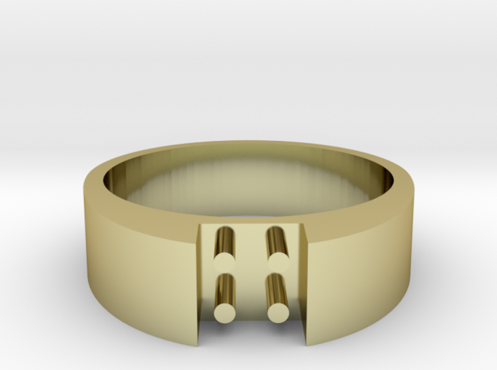 4-bit ring (US6/⌀16.5mm) 3d printed