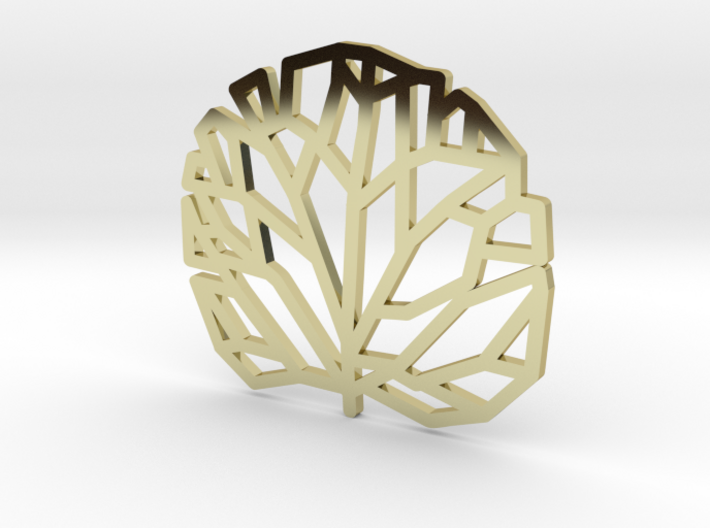Tree pendant 3d printed