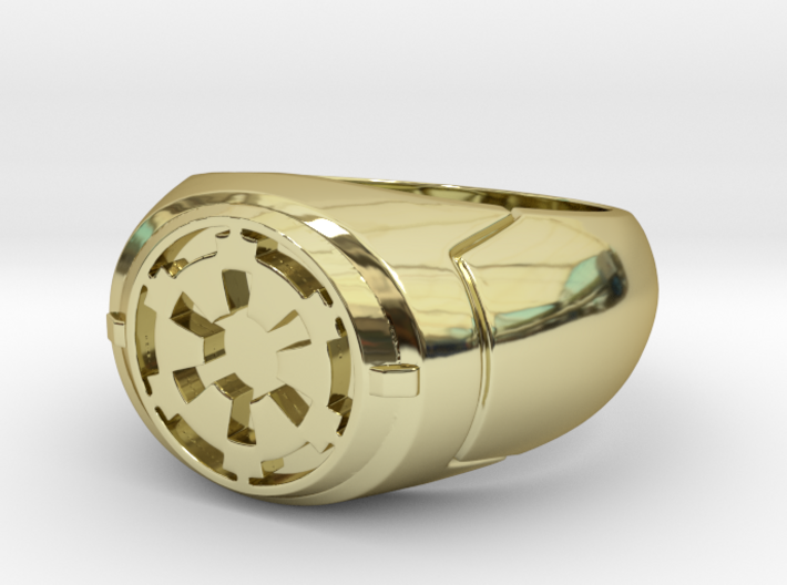 Imperial Signet Ring 3d printed
