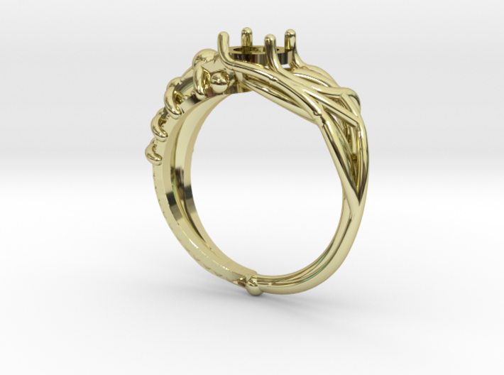 Duality Ring 3d printed