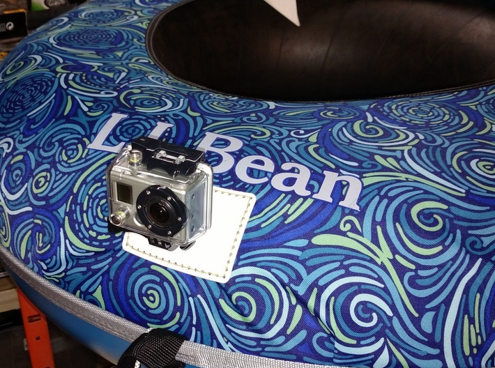 Ll Bean Sonic Snow Tube GoPro Mount, Regular 3d printed 