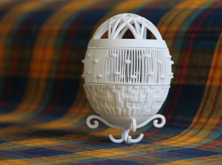 Easter 2015 - Part IV 3d printed Assembled Egg