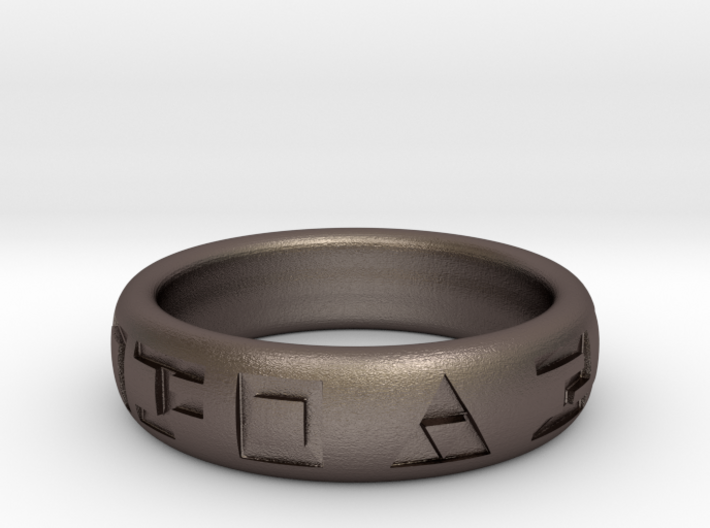 Hylian Hero's Band - 5mm Band - Size 5.5 3d printed