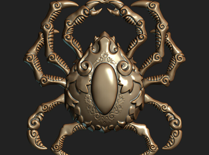 Krablor the Crab (Pendant) 3d printed