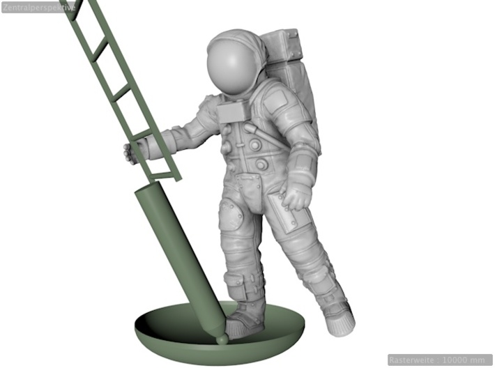 Apollo 11/ The First Step / 1:24 3d printed 