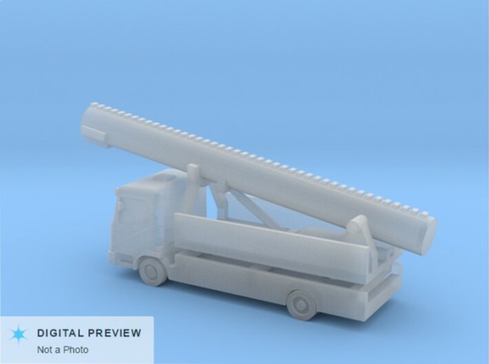 Showtruck 1,2 - 1:220 (Z scale) 3d printed