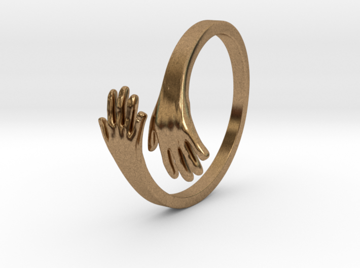 Hand Ring 3d printed