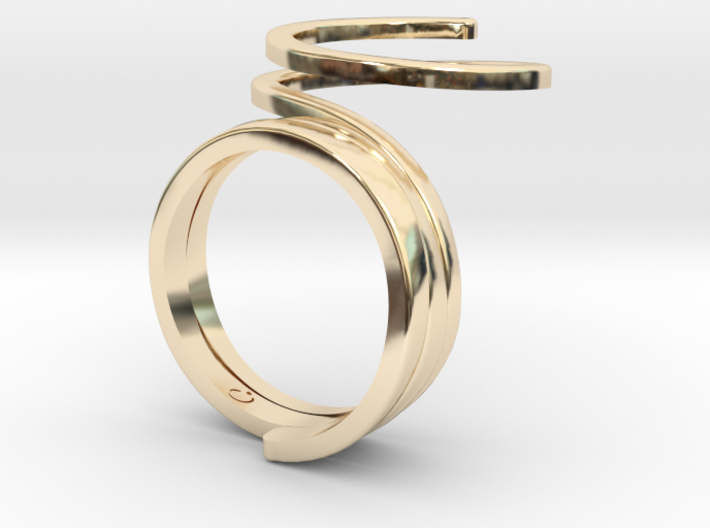 Wrap Ring 3d printed