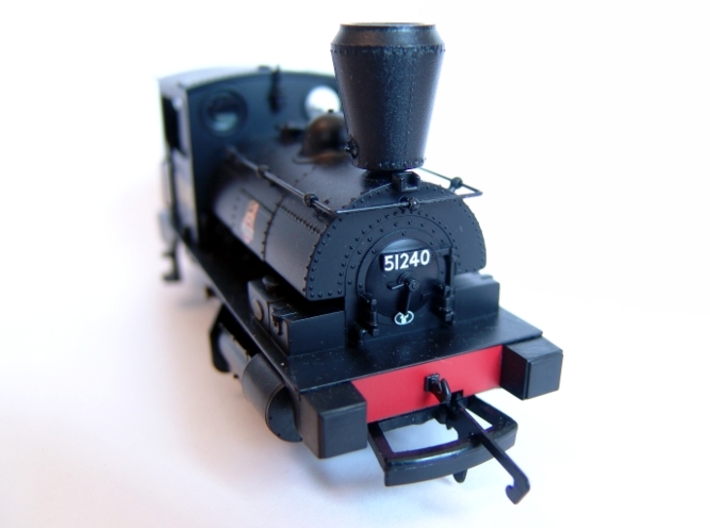 Spark Arrestor for the L&amp;YR &quot;Pug&quot; 3d printed Fitted to a Hornby R3024 model