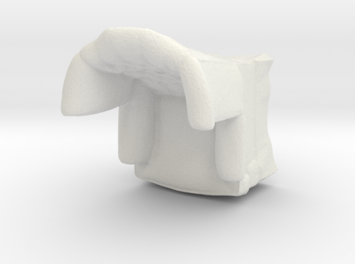 1:43 Tufted Armchair 3d printed