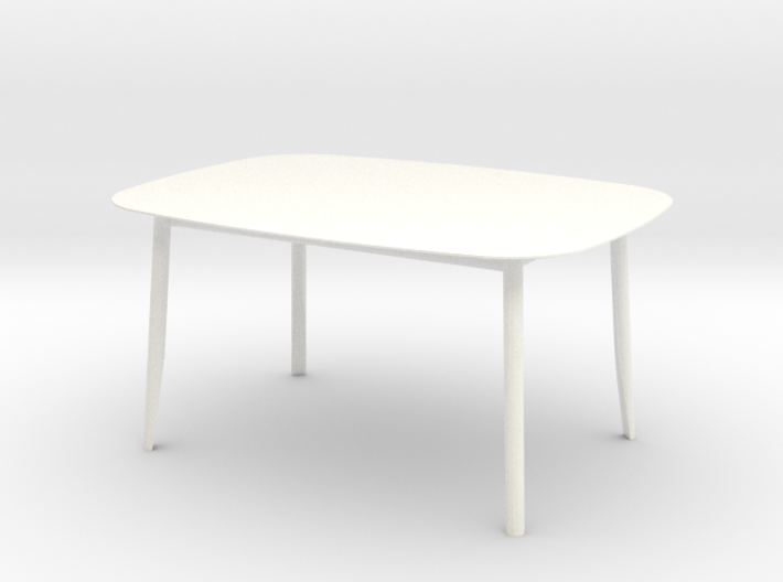 1:12 scale Branca Table 3d printed