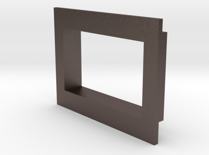 Square .36 Voltmeter Bezel 3d printed