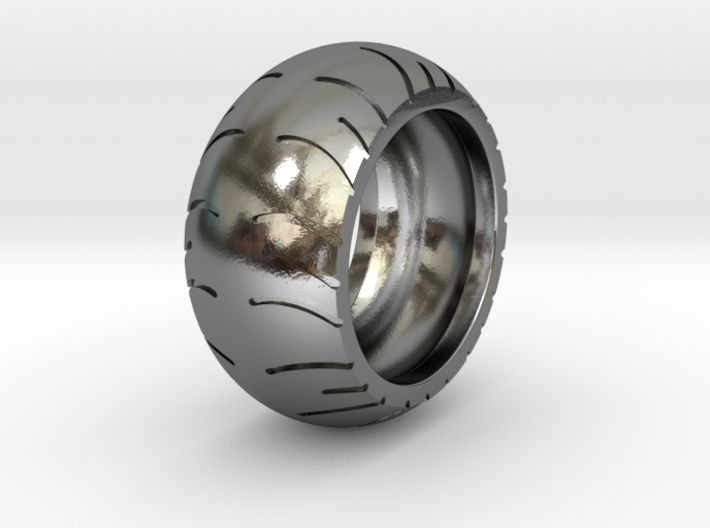 Chopper Rear Tire Ring Size 8 3d printed