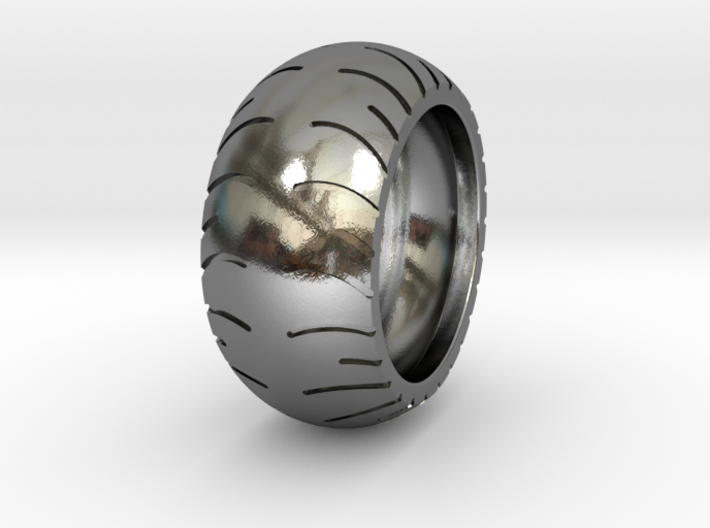 Chopper Rear Tire Ring Size 9 3d printed
