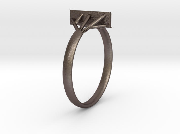 Suspension Ring US Size 5/8 UK Size R 3d printed