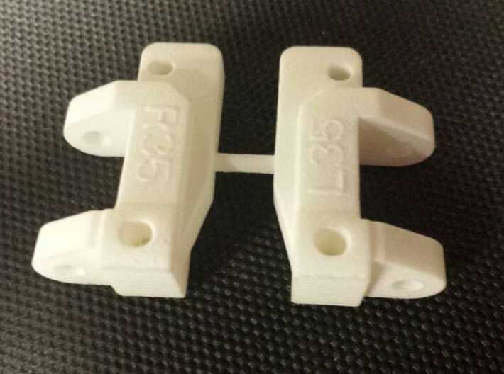 CPD 6215 35-degree RC10 Caster blocks 3d printed