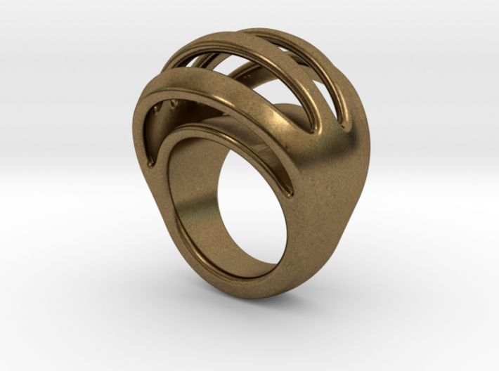 RING CRAZY 21 - ITALIAN SIZE 21 3d printed