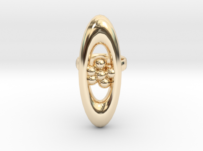 variation on a jweel ring i designed 3d printed