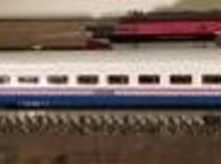 VIA / Amtrak LRC Car. N Scale 3d printed 