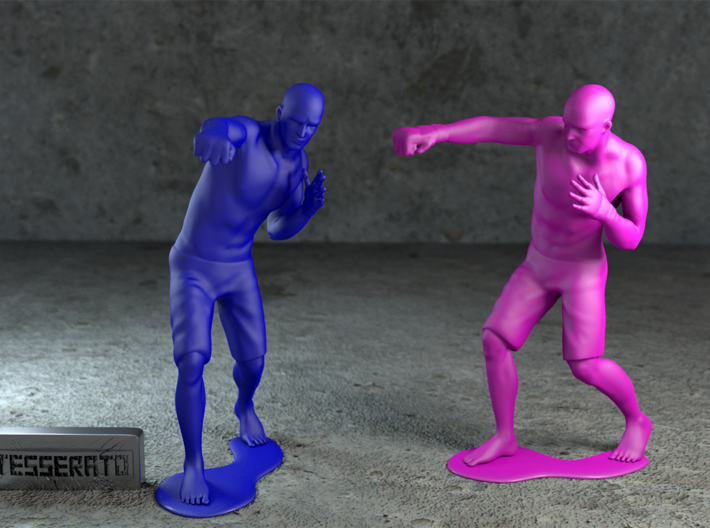 MMA fighter 1:32 3d printed
