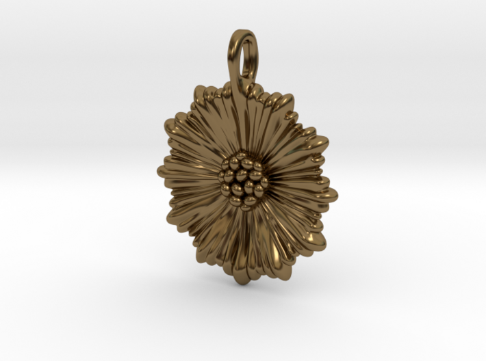 Coral Leptocyathus Pendant - Nature Jewelry 3d printed 
