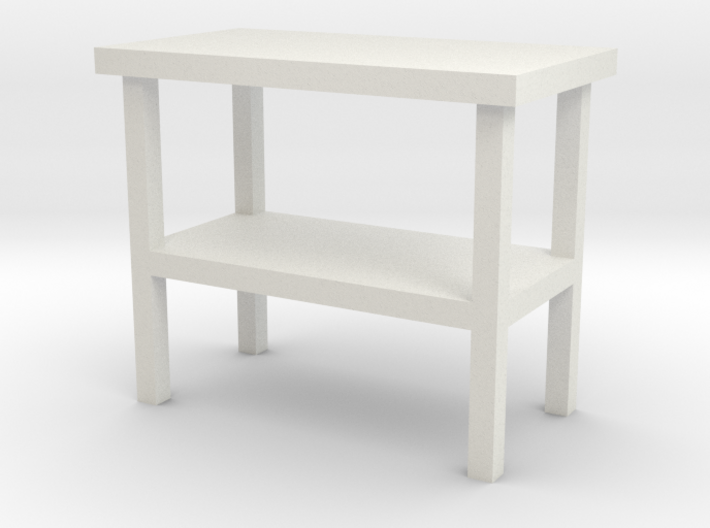 1:48 Simple Side Table 3d printed 