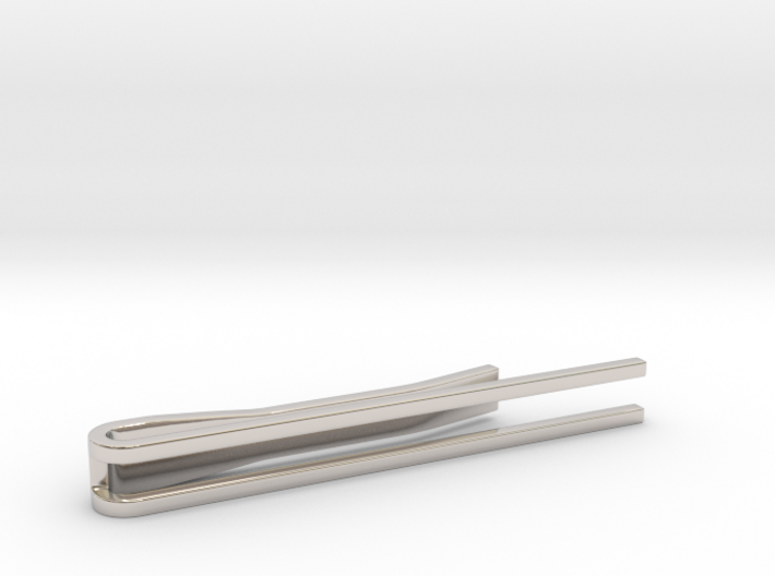 Minimalist Tie Bar - Parallels 3d printed