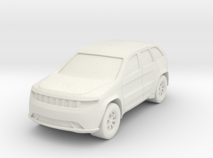 SUV at 1&quot;=8' Scale 3d printed