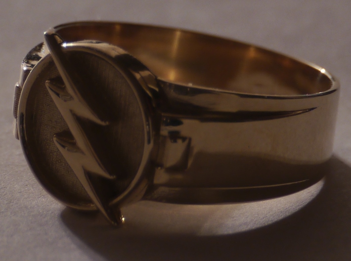 Reverse Flash Ring Size 11 20.68 mm 3d printed 