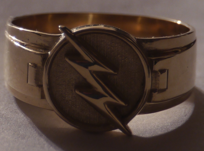 Reverse Flash Ring Size 11 20.68 mm 3d printed 