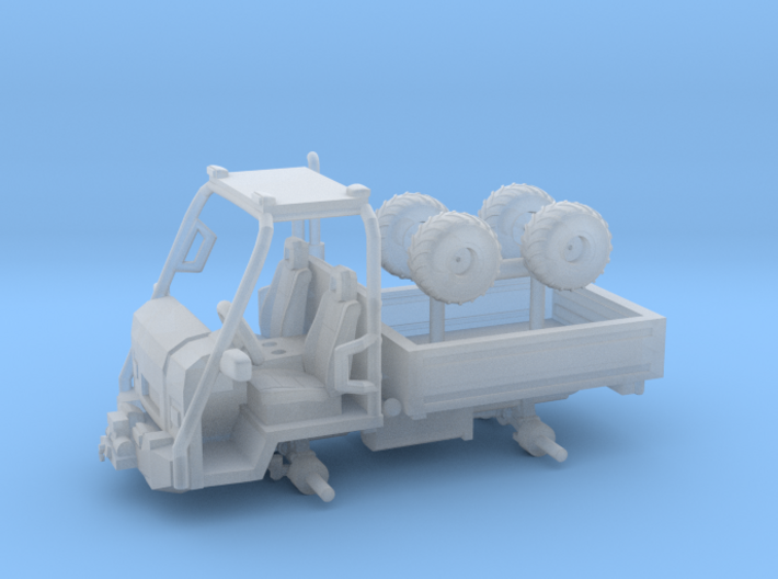 1/87 Scale Grillo-ish PK400 Utility Truck 3d printed