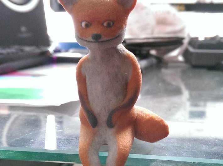 Taxidermy Fox 3d printed 