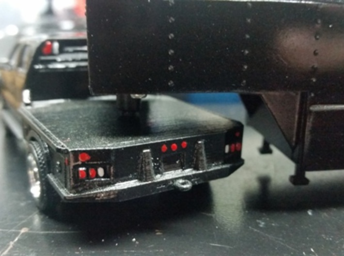 1/64 Flat Truck Bed 3d printed 