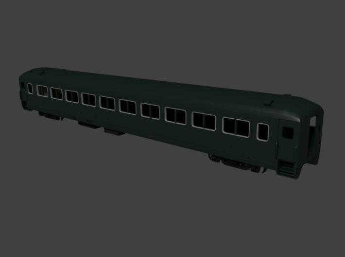 New Haven lwt. coach, Suburban 8270 series 3d printed Rendered in Blender