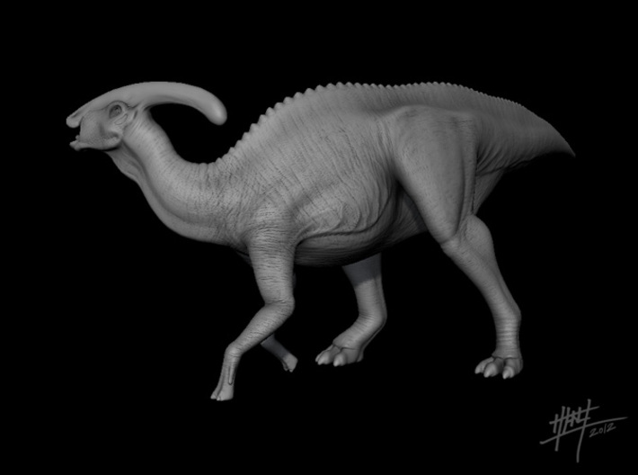 Parasaurolophus 1/40 3d printed