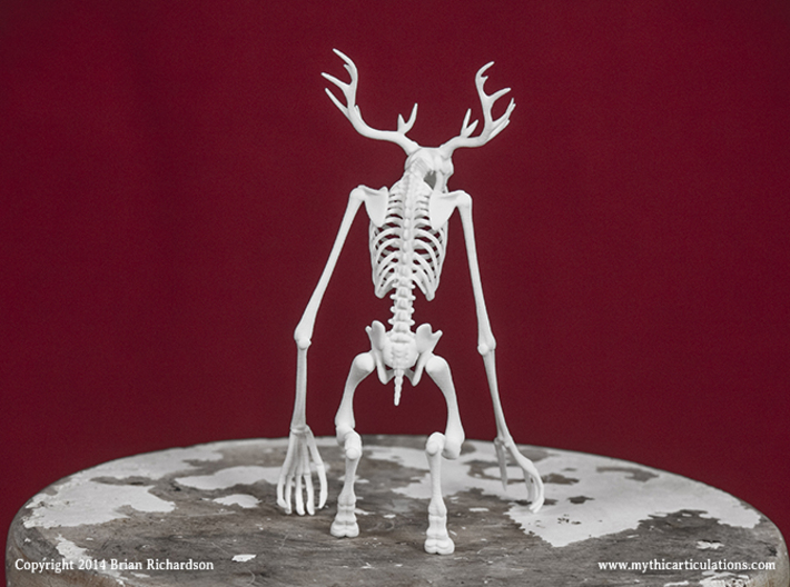 Wendigo Skeleton 3d printed 