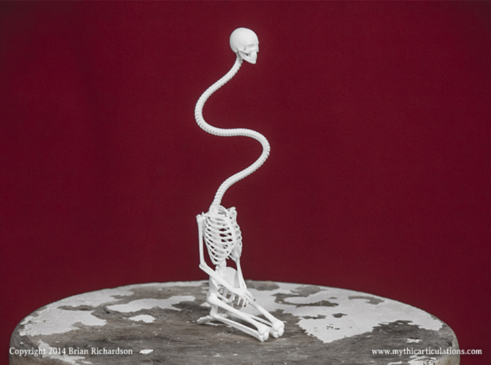 Rokurokubi Skeleton 3d printed 