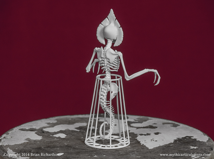 Flatwoods Monster Skeleton 3d printed 