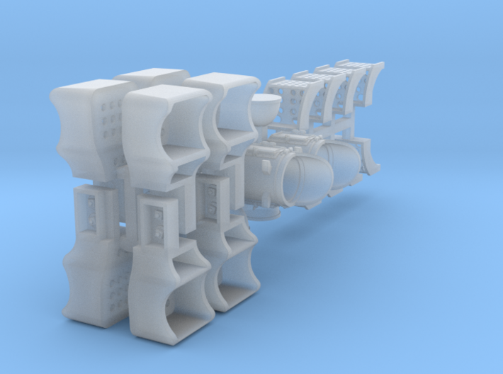 Steam Loco Combo Pack - HO 3d printed