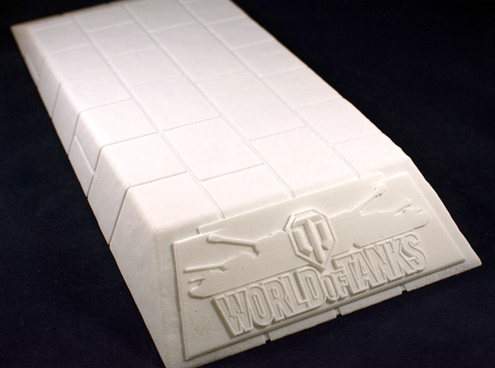 1:35 World of Tanks stand for miniatures 3d printed Photo of printed model