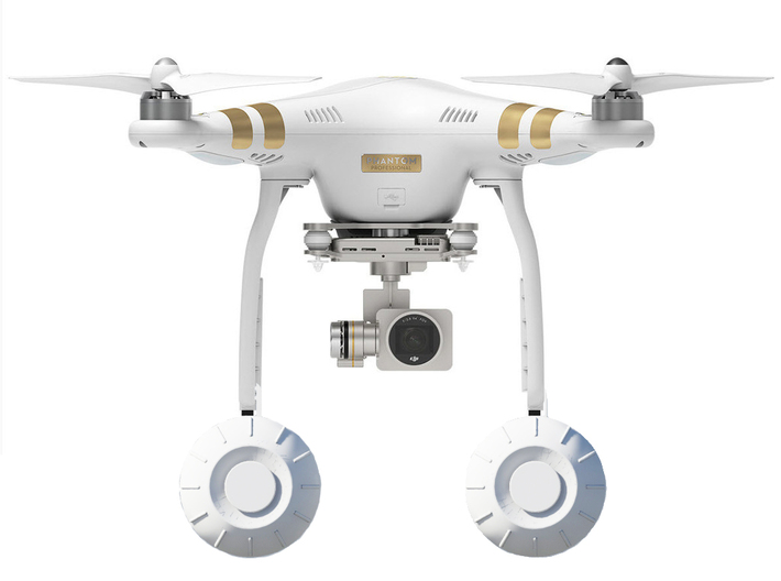 Argo Drone - accessory / float for DJI Phantom 3d printed Accessory for DJI Phantom