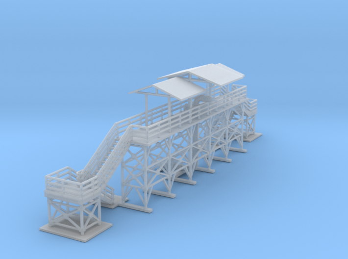 Oil Loading And Unloading Station Z Scale 3d printed Oil station Platform Z scale