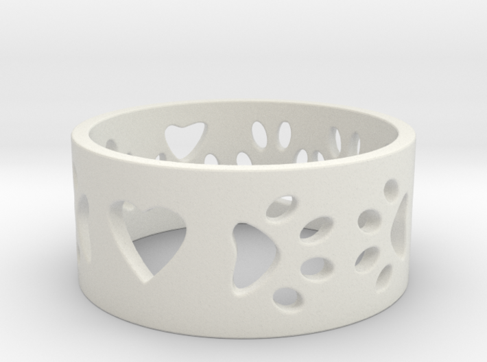 I Love My Dog Ring Ring Size 7 3d printed