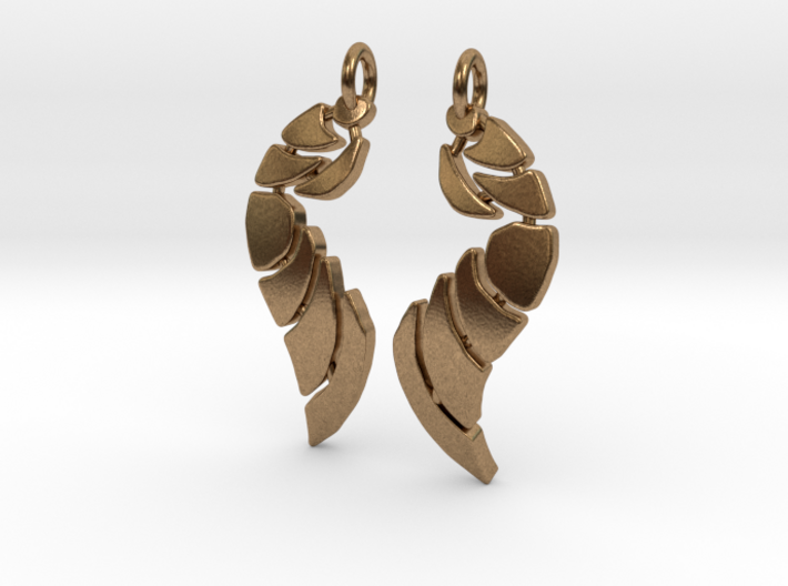 Bones Earrings Set 3d printed