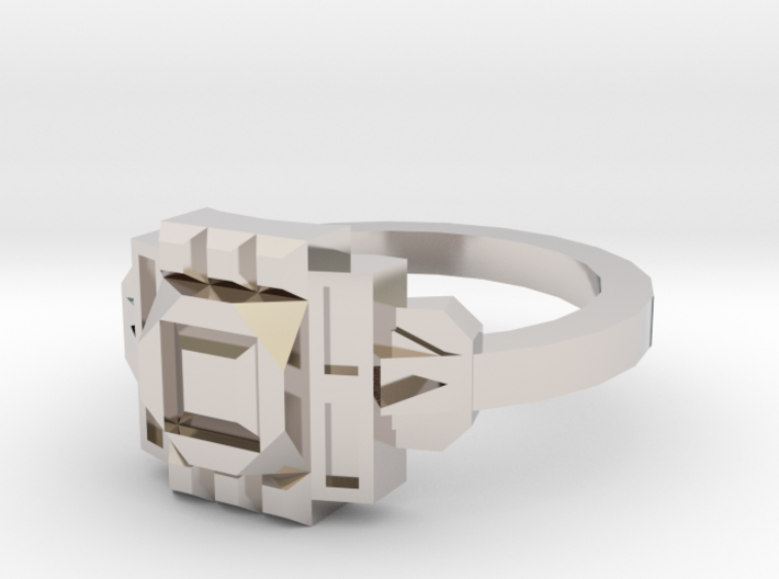 Deco Ring 3d printed