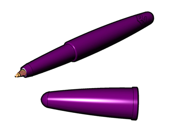 BIC pen casing v1 3d printed