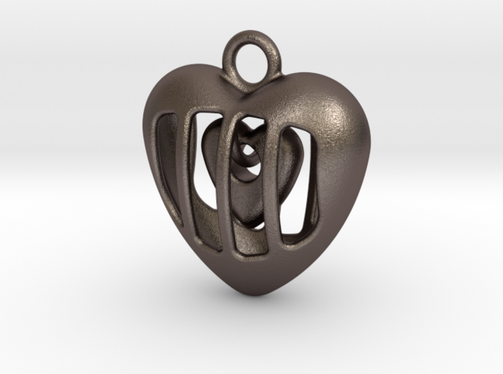 YOUR HEART IN MY HEART 3d printed