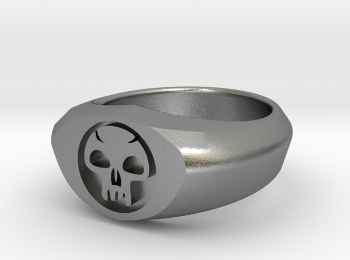 MTG Swamp Mana Ring (Size 7) 3d printed
